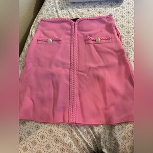 Maje pink skirt